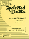 ☆【サックス2重奏・デュエット】H.VOXMAN SELECTED DUET 1出版：Rubank社