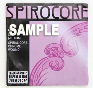 THOMASTIK トマスティークSPIROCORE スピロコアチェロ弦 1 A＜仕様＞ 1弦 A線 スパイラルコア/クロム巻