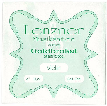 バイオリン弦 4/4 1e レンツナー ゴールドブロカット Lenzner Goldbrokat