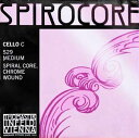 THOMASTIK トマスティークSPIROCORE スピロコアチェロ弦 4C＜仕様＞ 4「弦 C線 スパイラルコア/クロム巻