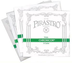 PIRASTROピラストロ ビオラ弦 クロムコアCHROMCOR ＜仕様＞1A：#3291 スチール／クロムスチール巻2D：#3292 スチール／クロムスチール巻3G：#3293 スチール／クロムスチール巻4C：#3294 スチール／クロムスチール巻