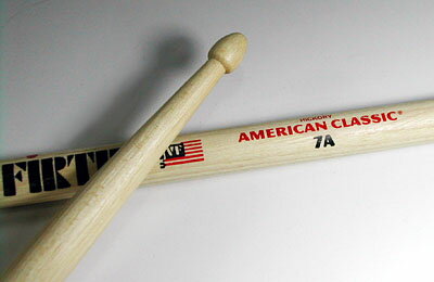 ☆VIC FIRTH ビックファースヒッコリー スティックアメリカンクラシック7A