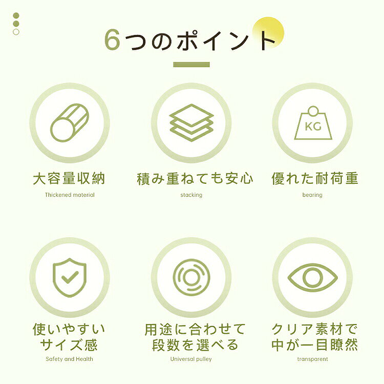 隙間収納 すき間収納 収納ボックス 収納コンテナ フタ付き 蓋つき 大容量 透明 強...