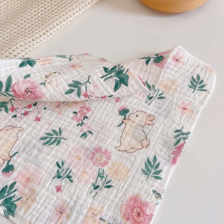 吸汗 キッズ 総柄 ハンカチ 出産祝い 可愛い 綿 コンパクト ガーゼハンカチ ガーゼタオル タオルハンカチ 保育園 子供 26×26cm 速乾 3枚セット ベビー 赤ちゃん よだれふき 出産準備 小学校 プレゼント ギフト 吸水 幼稚園 3枚入り 2