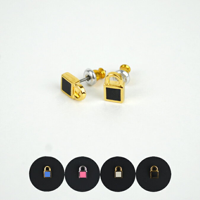 【割引クーポン配布中】 MARC BY MARC JACOBS(マーク バイ マーク ジェイコブス) Lock-In Padlock Stud Earrings スタッズ ピアス レディース 【単品購入の場合はネコポス便発送】