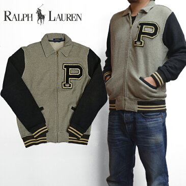 【割引クーポン配布中】 POLO Ralph Lauren ポロ ラルフローレン Athletic Club Baseball Jacket スウェットジャケット ベースボールジャケット 【あす楽対応】【RCP】