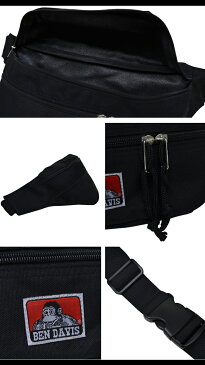 【割引クーポン配布中】 BEN DAVIS/ベンデイビス WAIST BAG ウエストバッグ 鞄 ボディバッグ 【単品購入の場合はネコポス便発送】
