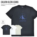 カルバン・クライン Tシャツ メンズ 【割引クーポン配布中】 Calvin Klein Jeans (カルバン クライン ジーンズ) Tシャツ S/S TEE RECYCLED MONOGRAM CREW 半袖 カットソー トップス CK JEANS S-XL 40GM873 【単品購入の場合はネコポス便発送】【RCP】【バーゲン】