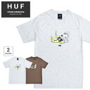 【割引クーポン配布中】 HUF × STEVEN HARRINGTON (ハフ × スティーブン ハリントン) Tシャツ MOUSE S/S TEE 半袖 カットソー トップス メンズ S-XXL ブラウン グレー TS01688 【単品購入の場合はネコポス便発送】【RCP】