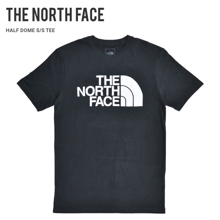  THE NORTH FACE (ノースフェイス) Tシャツ HALF DOME S/S TEE 半袖 カットソー トップス メンズ S-XL ブラック NF0A4M4P 