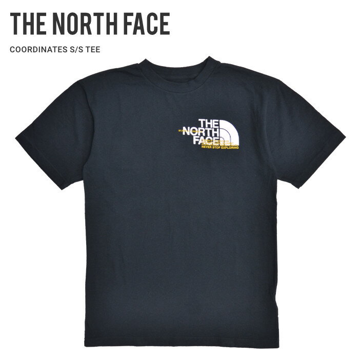  THE NORTH FACE (ノースフェイス) Tシャツ COORDINATES S/S TEE 半袖 カットソー トップス メンズ S-XL ブラック NF0A5GES 