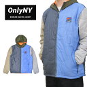 楽天NAKED-STORE【割引クーポン配布中】 ONLY NY （オンリーニューヨーク） ジャケット BOWLINE QUILTED JACKET キルティングジャケット 中綿ジャケット ダウンジャケット メンズ アウター マルチ M-XL 【あす楽対応】【バーゲン】