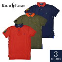 【割引クーポン配布中】 POLO by Ralph Lauren ポロ ラルフローレン Custom-Fit Patch Polo ポロシャツ 【あす楽対応】【RCP】【バーゲン】