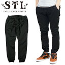 楽天NAKED-STORE【割引クーポン配布中】 STL （エスティーエル） TWILL JOGGER PANTS ツイル ジョガーパンツ イージーパンツ サルエルパンツ 【バーゲン】【RCP】