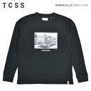 【割引クーポン配布中】 TCSS (ティーシーエスエス) ロンT RENNIE ELLIS VIBES L/S T-SHIRT TEE 長袖 Tシャツ トップス カットソー メンズ S-XL ブラック TE2206 【単品購入の場合はネコポス便発送】【RCP】