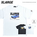 【割引クーポン配布中】 XLARGE エクストララージ Tシャツ S/S TEE VINTAGE RACING CAR TEAM 半袖 カットソー トップス メンズ S-XL ブラック ホワイト 101212011036 【単品購入の場合はネコポス便発送】【RCP】 その1