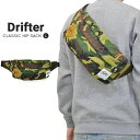 【割引クーポン配布中】 Drifter (ドリフター) ウエストバッグ CLASSIC HIP SACK L ボディバッグ ヒップサック ヒップバッグ USAモデル 迷彩柄 【あす楽対応】【RCP】