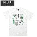  HUF (ハフ) Tシャツ SCATTERED LEAVES S/S TEE 半袖 カットソー メンズ S-XL ホワイト TS01358 