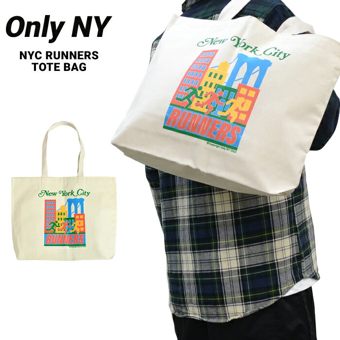 yN[|zzz ONLY NY (I[j[[N) obO NYC RUNNERS TOTE BAG LoX g[gobO  yyΉzyRCPz