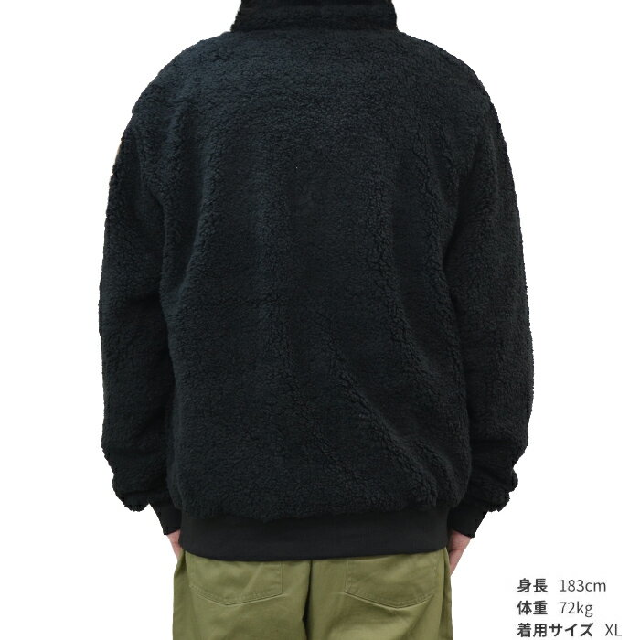 【割引クーポン配布中】 STAPLE (ステイプル) ジャケット SHERPA MOCK NECK ZIP UP JACKET フリースジャケット ボア ジップジャケット アウター ブルゾン メンズ 長袖 M-XL 2211O7141 【RCP】【バーゲン】