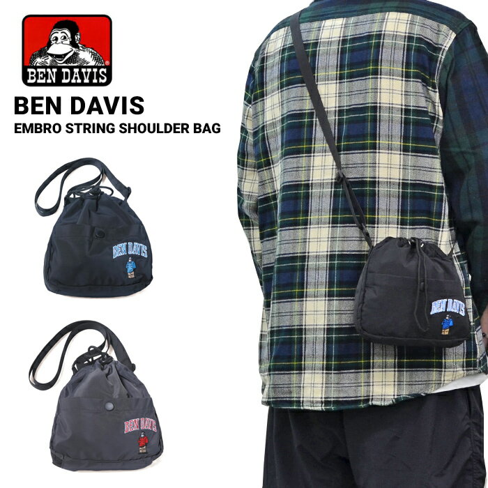 yN[|zzz BEN DAVIS (xfCrX) V_[obO EMBRO STRING SHOULDER BAG ΂ߊ|obO |obO В^  bendavis BDW-8336 ylR|X֔őzyRCPz