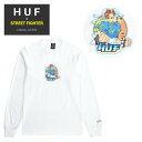  HUF × STREET FIGHTER (ハフ × ストリートファイター) ロンT CHUN-LI L/S TEE 長袖 Tシャツ カットソー トップス メンズ S-XL ホワイト TS01552 