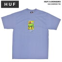 楽天NAKED-STORE【割引クーポン配布中】 HUF × AVENGERS （ハフ × アベンジャーズ） Tシャツ SAD ANDROID TEE 半袖 カットソー トップス メンズ M-XL ヴィンテージ バイオレット TS02204 【単品購入の場合はネコポス便発送】【RCP】