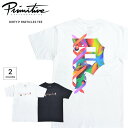 【割引クーポン配布中】 PRIMITIVE (プリミティブ) Tシャツ DIRTY P PARTICLES TEE 半袖 カットソー トップス メンズ S-XL ブラック ホワイト 【単品購入の場合はネコポス便発送】【RCP】