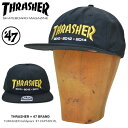 47BRAND (フォーティーセブン ブランド) キャップ THRASHER x Giants Goldyears '47 CAPTAIN RL CAP クリーンナップ キャップ 帽子 コラボ サンフランシスコ・ジャイアンツ 日本正規代理店商品 47brandの人気アイテムCLEAN UPから新商品が入荷。 サンフランシスコ発のスケートブランド・THRASHER(スラッシャー)とサンフランシスコを代表するMLBチーム San Francisco Giants(サンフランシスコ・ジャイアンツ)とのコラボレーション。 フロントにロゴ刺繍を配置 サイドに47の刺繍 バックにジャイアンツのチームロゴ刺繍と MLBワールドシリーズ優勝トロフィーグラフィックのパッチ 【’47 CAPTAIN】47定番シルエットの一つで四角型フラットバイザーと 浅めのクラウンを採用したモデルで男女共に人気の6パネルキャップ サイズ（平置cm） ONESIZE (大人フリー 約55cm〜61cm) 素材/100% コットン 原産国/CHINA 状態/新品■ ブランド説明 47 BRAND / フォーティーセブンブランド 47Brandは、アメリカ・ボストン発祥で、メジャーリーグ・ベースボール（MLB）公認ライセンスブランド。 現在では、アメリカ4大プロスポーツリーグ(MLB,NFL,NBA, NHL)とパートナー契約を結ぶなど成長を続けております。 THRASHER / スラッシャー 1981年にサンフランシスコでエドワード.リギンズ氏が創刊したスケート雑誌のTHRASHER MAGZINE。 スケート雑誌から生まれたのがスケートブランドのTHRASHER(スラッシャー)。 スケーターだけではなく多くのファンからも愛用されているブランド。 ■ アイテム説明 THRASHER x Giants Goldyears '47 CAPTAIN RL CAP 47brandの人気アイテムCLEAN UPから新商品が入荷。 サンフランシスコ発のスケートブランド・THRASHER(スラッシャー)とサンフランシスコを代表するMLBチーム San Francisco Giants(サンフランシスコ・ジャイアンツ)とのコラボレーション。 フロントにロゴ刺繍を配置 サイドに47の刺繍 バックにジャイアンツのチームロゴ刺繍と MLBワールドシリーズ優勝トロフィーグラフィックのパッチ 【’47 CAPTAIN】47定番シルエットの一つで四角型フラットバイザーと 浅めのクラウンを採用したモデルで男女共に人気の6パネルキャップ アイテム：THRASHER x Giants Goldyears '47 CAPTAIN RL CAP 生産国：CHINA 素材：100% コットン カラー：サンフランシスコ・ジャイアンツ /ブラック 状態：新品 ※商品によっては紙タグ、プライスタグなどが取れてしまっている商品もございます。 ※お客様のPCモニターによって、実際の商品の色合いと異なって見える場合がございます 予めご了承くださいませ。 ■ サイズ サイズ ONESIZE (大人フリー 約55cm〜61cm) ※ 当店平置きにて採寸しております為、多少の誤差はご了承くださいませ。