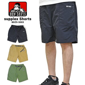 ڳݥ BEN DAVIS (٥ǥӥ) SUPPLEX SHORTS ץå ʥ 硼 硼ȥѥ ϡեѥ BDZ9-5003 M-L ֥å ١ ꡼ ñʹξϥͥݥȯۡRCP