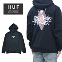 【割引クーポン配布中】 HUF PLEASURES ハフ プレジャーズ パーカー BEETLE P/O HOODIE フリース スウェット メンズ M-XXL ブラック PF00512 【あす楽対応】【RCP】