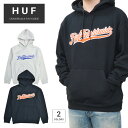  HUF ハフ パーカー CRACKERJACK P/O HOODIE フリース スウェット メンズ S-XL ブラック グレー PF00455 