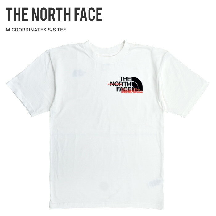  THE NORTH FACE (ノースフェイス) Tシャツ COORDINATES S/S TEE 半袖 カットソー トップス メンズ S-XL ホワイト NF0A5GES 