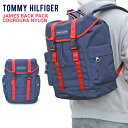 【割引クーポン配布中】 TOMMY HILFIGER (トミー ヒルフィガー) バックパック JAMES BACKPACK COURDURA NYLON リュック 鞄 カバン BAG 69J2251 ネイビー 【RCP】【バーゲン】