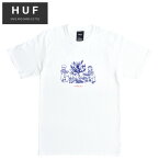 【割引クーポン配布中】 HUF (ハフ) Tシャツ SAFE AND SANE S/S TEE 半袖 カットソー トップス メンズ S-XXL ホワイト TS01692 【単品購入の場合はネコポス便発送】【RCP】