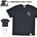 【割引クーポン配布中】 STARTER (スターター) Tシャツ EMBROIDERY LOGO TEE 刺しゅうワッペンTシャツ 半袖 カットソー トップス M-XL X58710J 【単品購入の場合はネコポス便発送】【RCP】