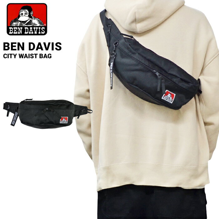 yN[|zzz BEN DAVIS xfCrX EGXgobO CITY WAIST BAG  {fBobO bendavis ubN BDW-8009 yyΉzyRCPz