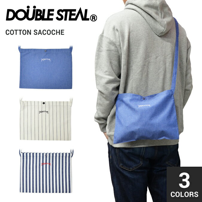 yN[|zzz DOUBLE STEAL (_uXeB[) COTTON SACOCHE BAG TRbV obO V_[obO  Y fB[X jZbNX ylR|X֔őzysz