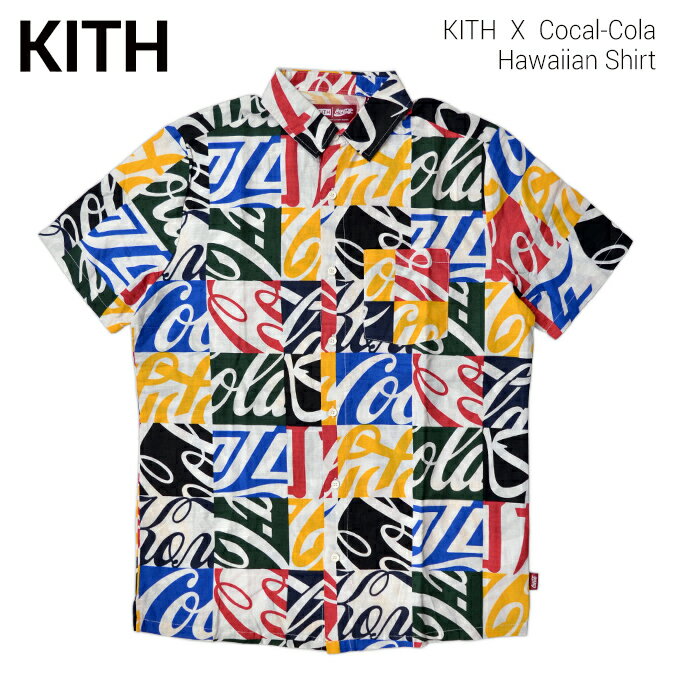 【割引クーポン配布中】 KITH NYC (キス ニューヨークシティ) COCA-COLA HAWAIIAN SHIRT シャツ 半袖 カジュアルシャツ コカ・コーラ メンズ ストリート スケート 【あす楽対応】【RCP】