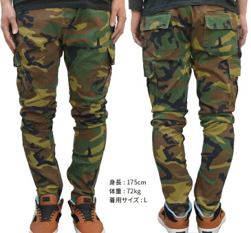 【割引クーポン配布中】 mnml (ミニマル) カーゴパンツ CARGO DRAWCORD PANTS スリム テーパード スキニー 裾ジップ ストレッチ メンズ 【あす楽対応】【RCP】