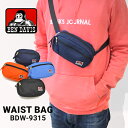 【割引クーポン配布中】 BEN DAVIS (ベンデイビス) OVAL WAIST BAG ウエストバッグ ボディバッグ ショルダーバッグ 鞄 メンズ レディー...
