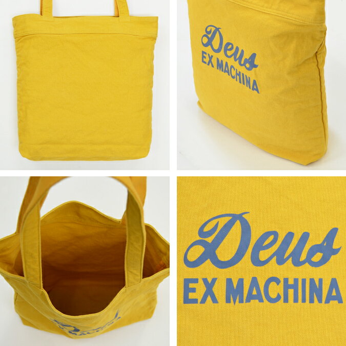 【割引クーポン配布中】 Deus Ex Machina (デウス エクス マキナ) トートバッグ SUNNY TOTE BAG 鞄 BAG ショルダー エコバッグ DMP87585 【あす楽対応】【RCP】