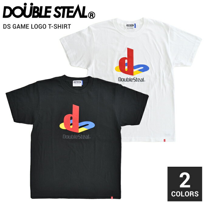 【割引クーポン配布中】 DOUBLE STEAL (ダブルスティール) DS GAME LOGO T-SHIRT TEE Tシャツ 半袖 カットソー ストリート メンズ 【単品購入の場合はネコポス便発送】【RCP】【売り尽くし】