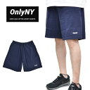 【割引クーポン配布中】 ONLY NY (オンリーニューヨーク) CORE LOGO COTTON JERSEY SHORTS ショーツ ショートパンツ ハーフパンツ 短パン メンズ ネイビー 【あす楽対応】【バーゲン】