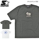 【割引クーポン配布中】 STARTER BLACK LABEL (スターター ブラックレーベル) Tシャツ ダイスプリントTシャツ S/S TEE 半袖 カットソー トップス M-XL ST-ST162 【単品購入の場合はネコポス便発送】【RCP】