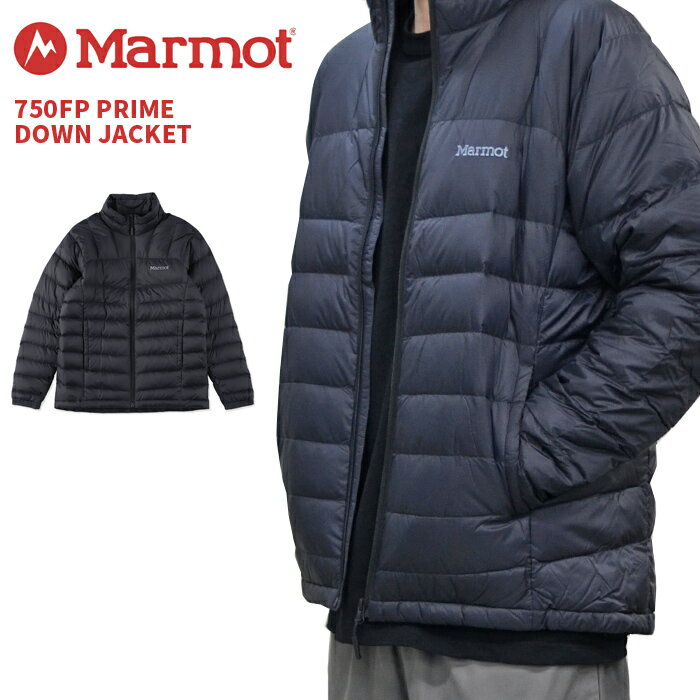 マーモット ダウンジャケット メンズ 【割引クーポン配布中】 MARMOT (マーモット) ジャケット 750FP PRIME DOWN JACKET 750フィルパワープライムダウンジャケット アウター ブルゾン メンズ M-XL ブラック TSFMD205 【あす楽対応】【RCP】