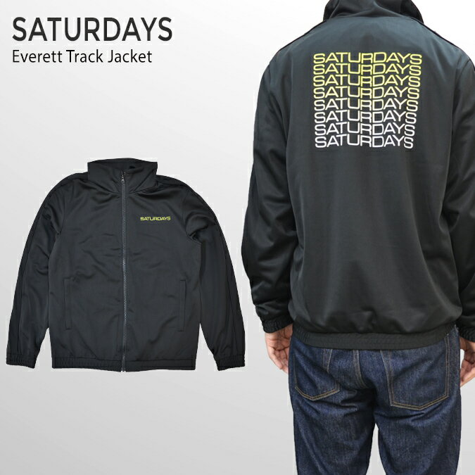  SATURDAYS NYC (サタデーズ ニューヨークシティ) ジャケット Everett Track Jacket トラックジャケット ジャージ アウター ブルゾン メンズ サタデーズサーフ 