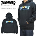  THRASHER (スラッシャー) ARGENTINA HOOD プルオーバー パーカー スウェット フリース SWEAT 黒/ブラック S-XL ストリート スケート メンズ 