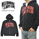 【割引クーポン配布中】 BILLIONAIRE BOYS CLUB (ビリオネアボーイズクラブ) パーカー BB WARMTH ZIP UP HOODIE ジップパーカー フリース スウェット メンズ M-XL ブラック 891-9300 【あす楽対応】【バーゲン】