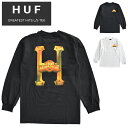  HUF (ハフ) ロンT GREATEST HITS L/S TEE Tシャツ 長袖 カットソー メンズ S-XL ブラック ホワイト TS01008 